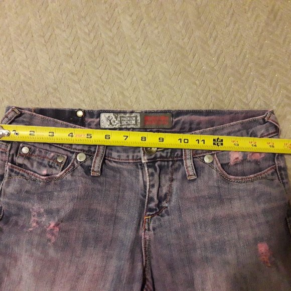 Premium Denim Mossimo Supply CO. Pink Shorts size: 5 - Picture 7 of 8